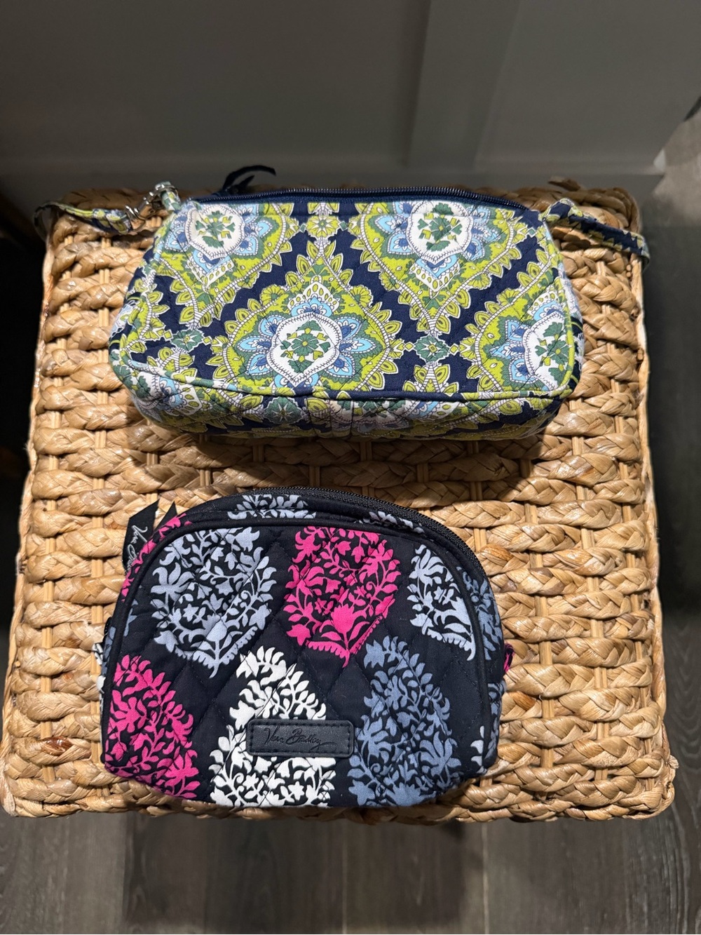 Vera Bradley Cosmetic Pouch with a cross body bag!